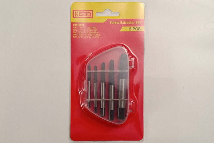 ست ۵ عددی مته قلاویز چپ گرد